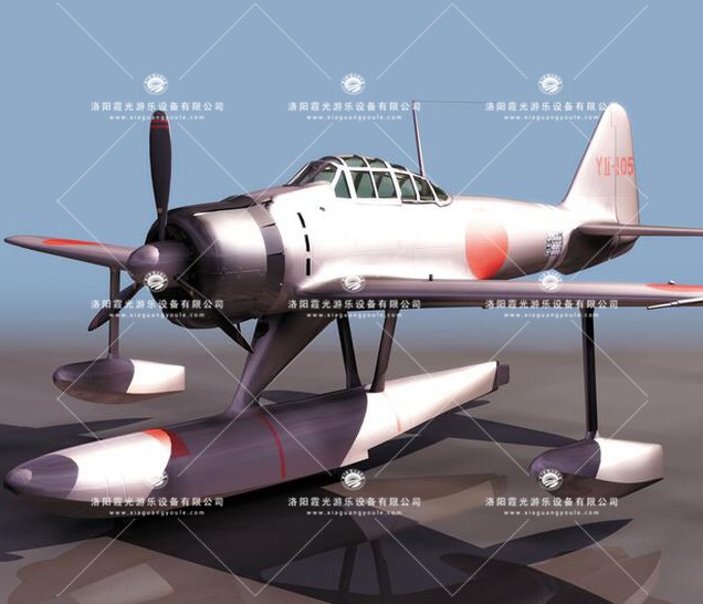 灵山3D模型飞机_