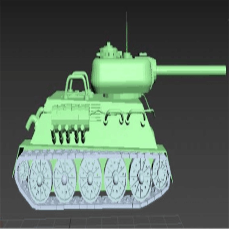 灵山充气军用坦克模型